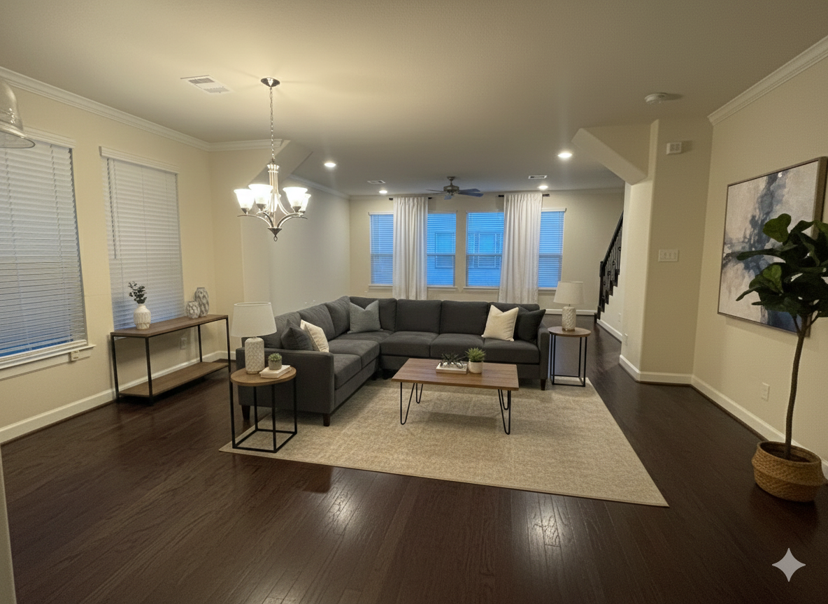 Welcome to 1506 Brayson — a stunning 3-story home perfectly situated in the heart of Spring Branch! property image