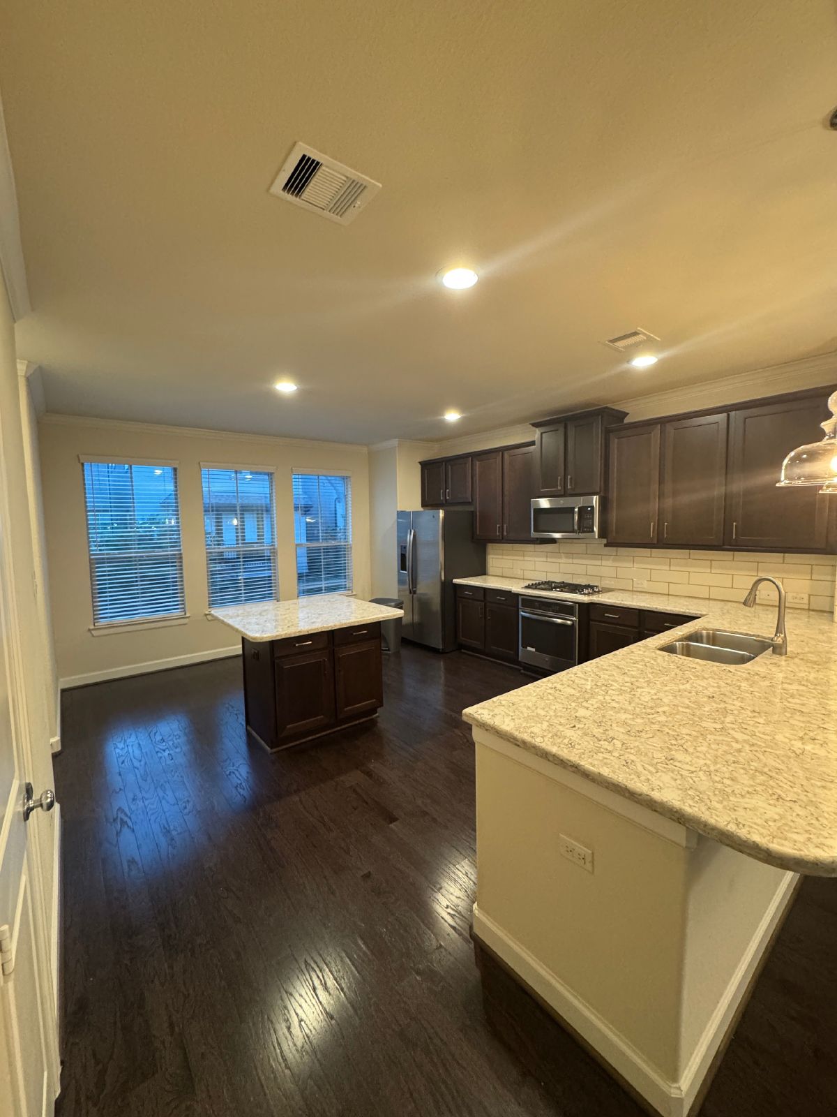 Welcome to 1506 Brayson — a stunning 3-story home perfectly situated in the heart of Spring Branch! property image