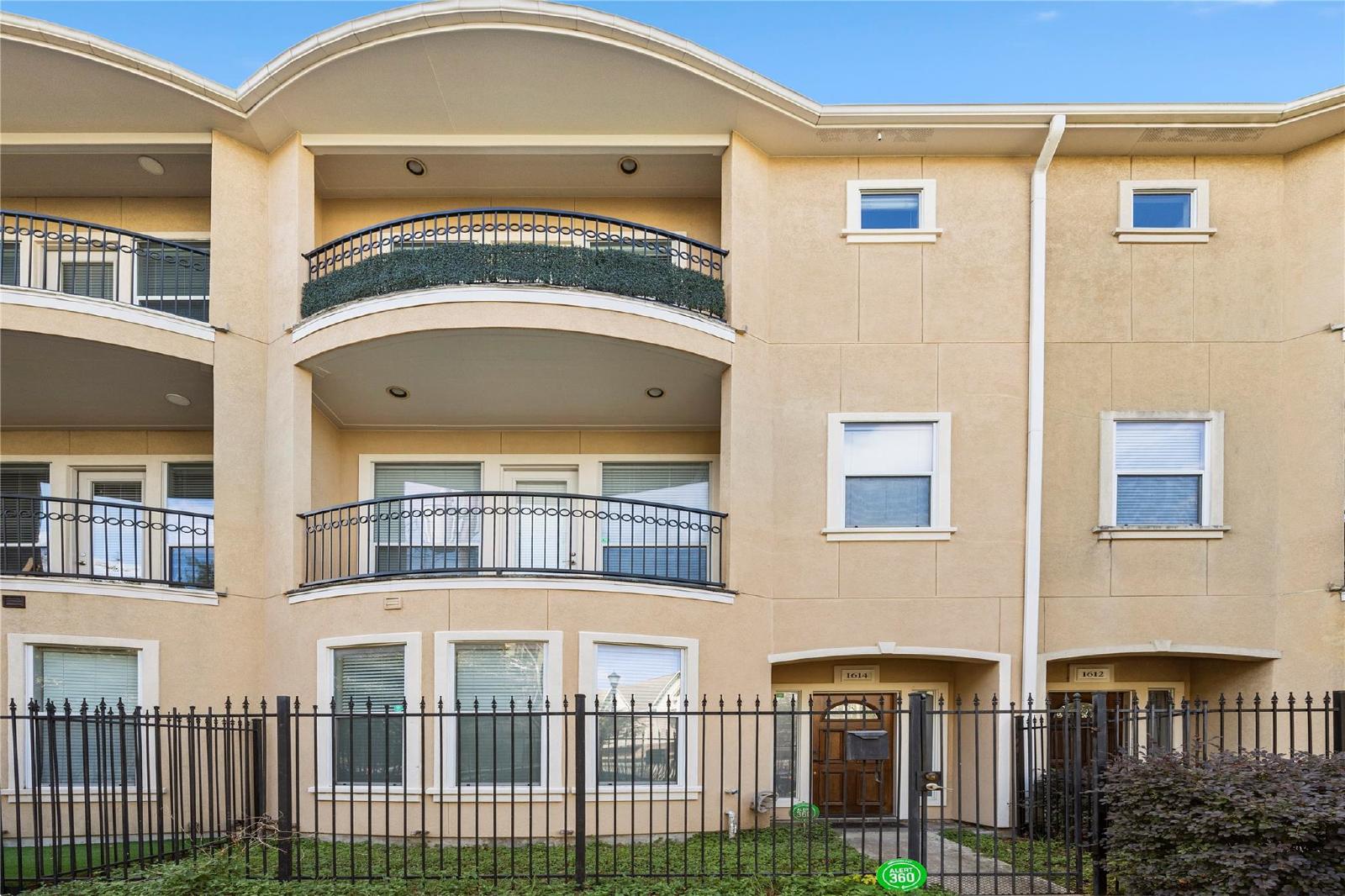 3-Story Townhome in Midtown – 3BR/3.5BA with Private Balconies property image