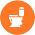 Clogged Toilet Icon